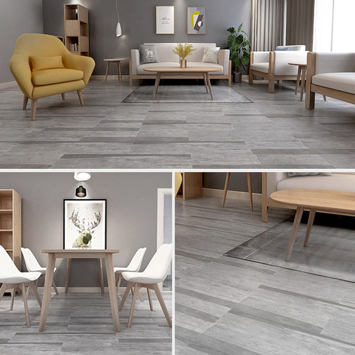BowLift | Square Edge Vinyl Floor Living Rooms PVC Flooring with Peel & Stick