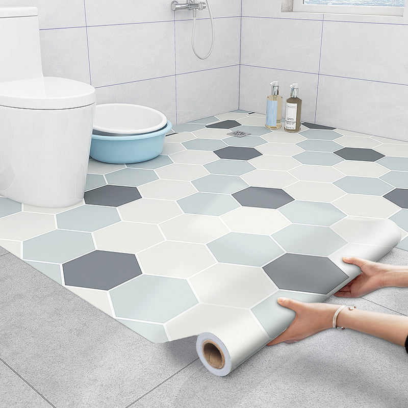 BowLift | Bathroom 3.5 mm vinyl floor square peel and stick PVC floor