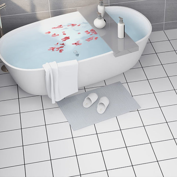 BowLift | Bathroom 3.5 mm Vinyl Floor Square Peel and Stick PVC Flooring