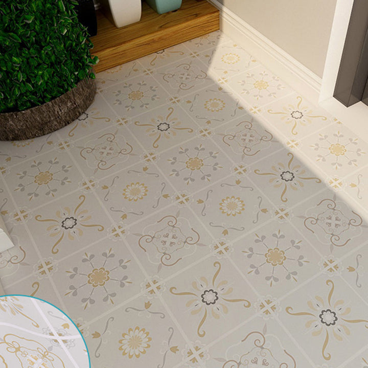 BowLift | Bathroom 3.5 mm vinyl floor square peel and stick PVC floor