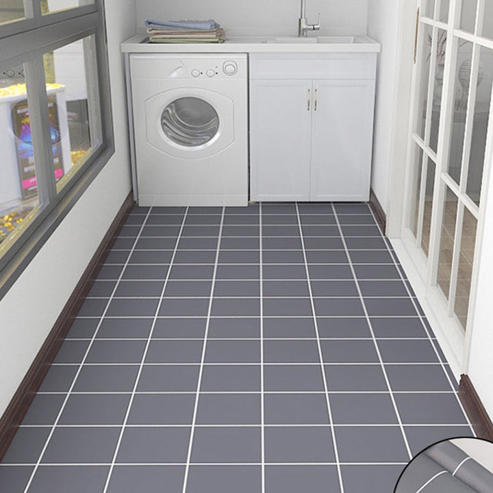 BowLift | 4 mm thick PVC flooring Living Spaces Smooth Peel & Stick Vinyl Flooring