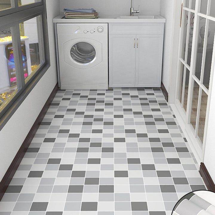 BowLift | 4 mm thick PVC flooring Living Spaces Smooth Peel & Stick Vinyl Flooring