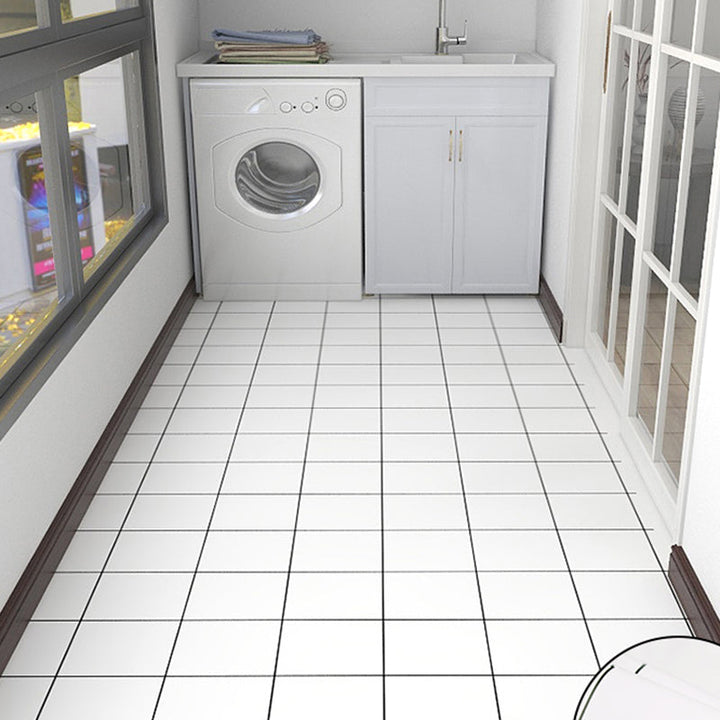 BowLift | 4 mm thick PVC flooring Living Spaces Smooth Peel & Stick Vinyl Flooring