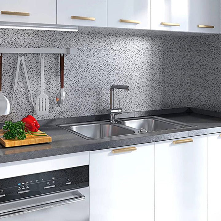BowLift | Metal Back Wall Tiles Peel and Stick Modern Peel and Stick Back Wall Tile