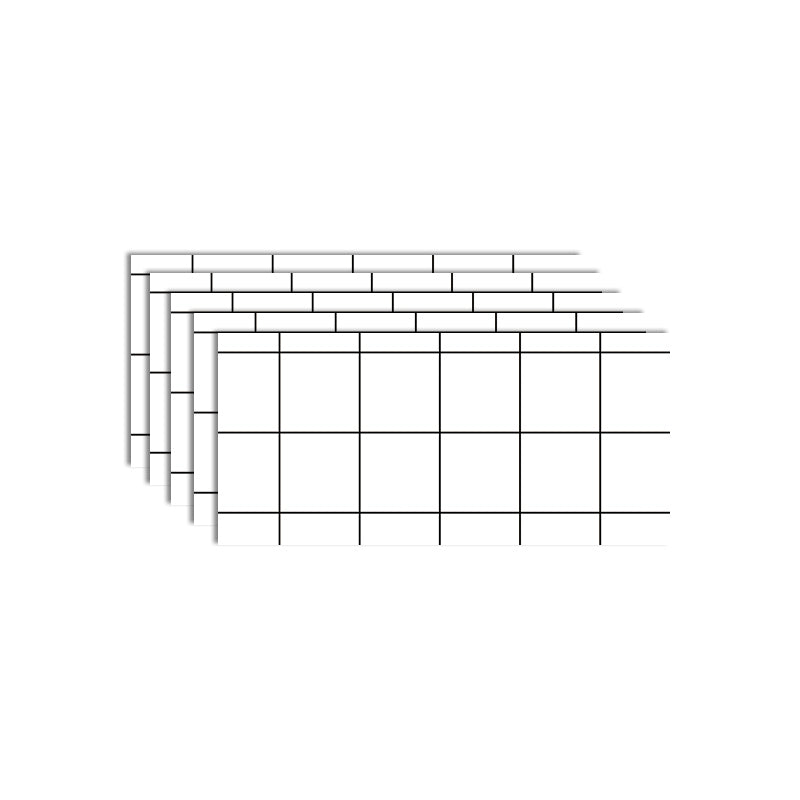 BowLift | PVC Peel/Stick rectangular Peel and Stick backsplash tile