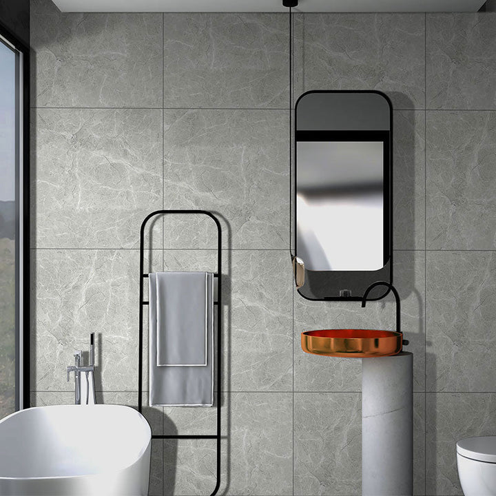 BowLift | Modern Square Wallpaper Single Tile PVC Peel & Stick Subway Tile for Shower