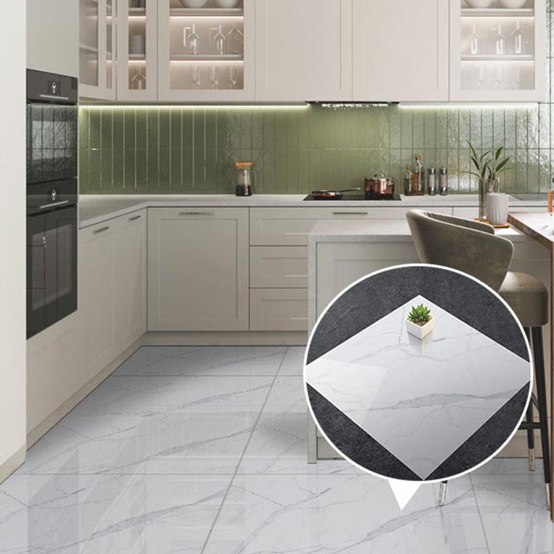 BowLift | Modern Square Wallpaper Single Tile PVC Peel & Stick Subway Tile for Shower