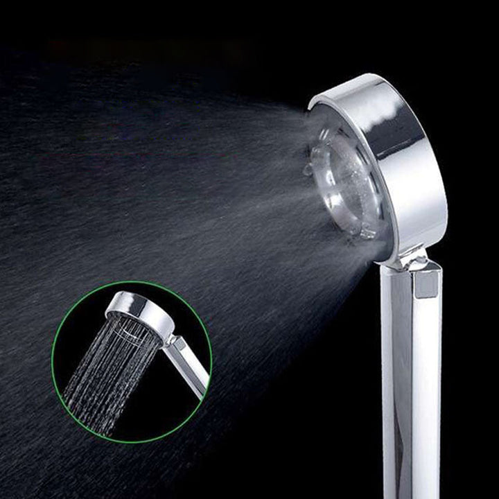 BowLift | Contemporary Wall Mounted Showerhead Combination Chrome Round Hand Shower