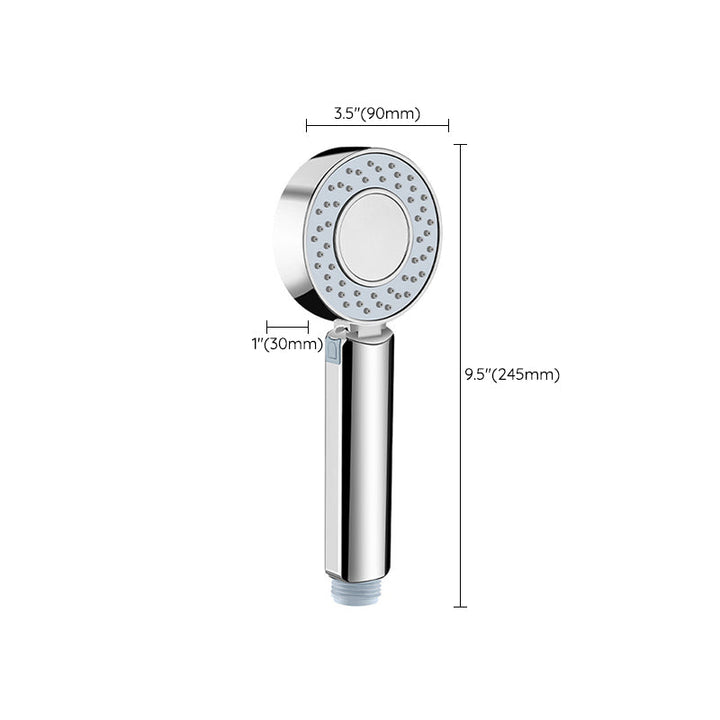 BowLift | Contemporary Wall-Mounted Shower Head Combination Chrome Round Hand Shower