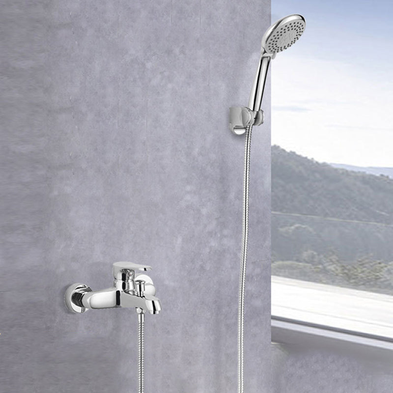 BowLift | Bathroom Bathtub Pull-Out Wall-Mounted Hand Shower Fixed Bathtub Faucet
