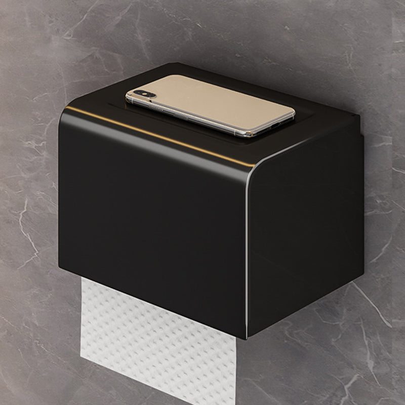 BowLift | Modern black metal bath hardware set towel bar bathroom hardware set