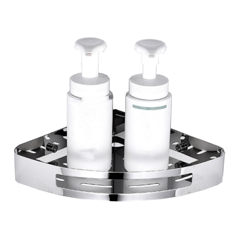BowLift | Modern Bathroom Hardware Set Silver Bathroom Shelf Bathroom Hardware Set
