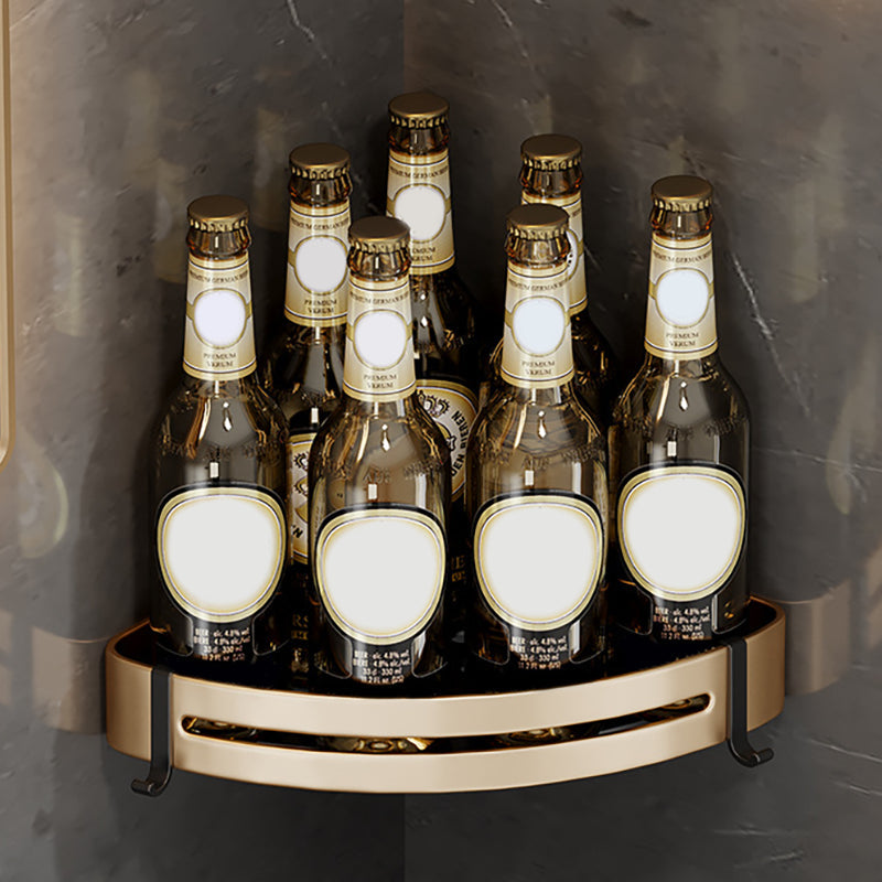 BowLift | Modern Gold Bathroom Accessories Set Bathroom Shelf Bathroom Accessories Set