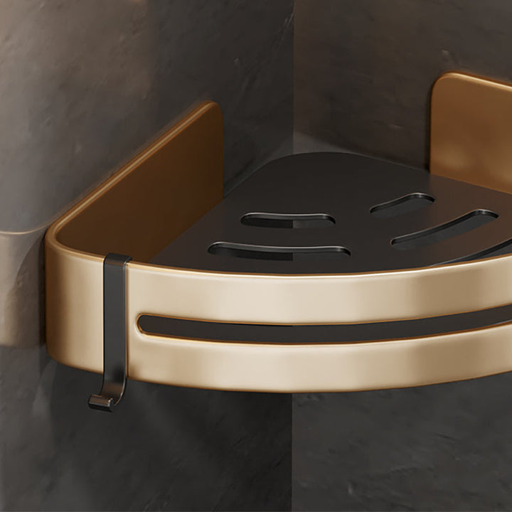 BowLift | Modern Gold Bathroom Accessories Set Bathroom Shelf Bathroom Accessories Set