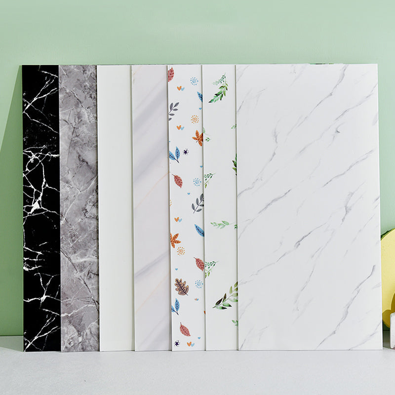 BowLift | Modern rectangular Peel and Stick back wall tile PVC wallpaper