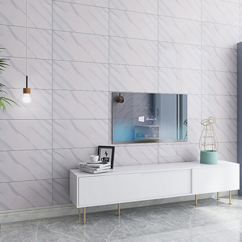 BowLift | Modern rectangular Peel and Stick back wall tile PVC wallpaper