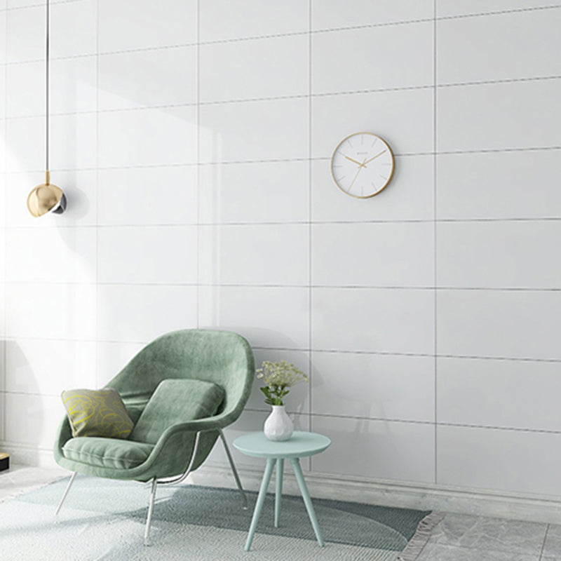 BowLift | Modern rectangular Peel and Stick back wall tile PVC wallpaper