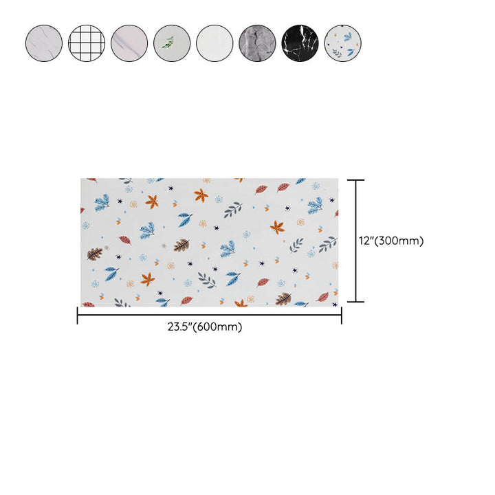 BowLift | Modern rectangular Peel and Stick back wall tile PVC wallpaper