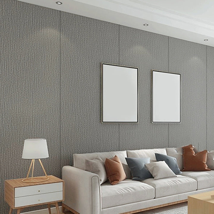 BowLift | Fireproof foam covering for peeling off and sticking on living room solid color wall panels
