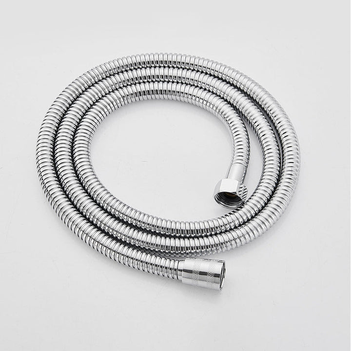 BowLift | Silver Square Fixed Shower Head Modern Style Wall Mounted Shower Head