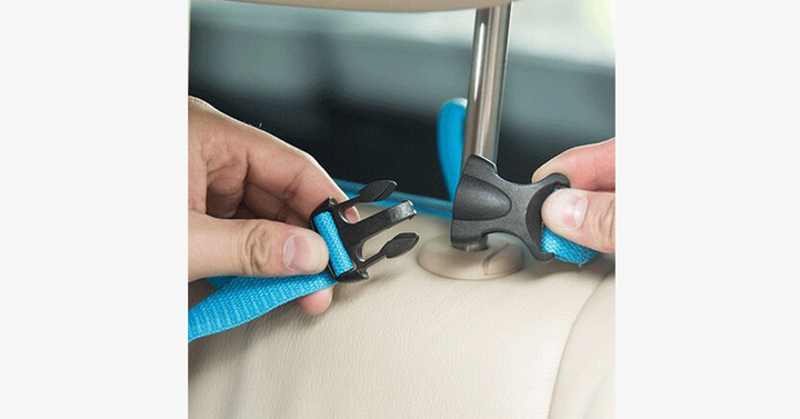 BowLift | Multi-Section Car Backseat Organizer – Keeps Your Car Clean!