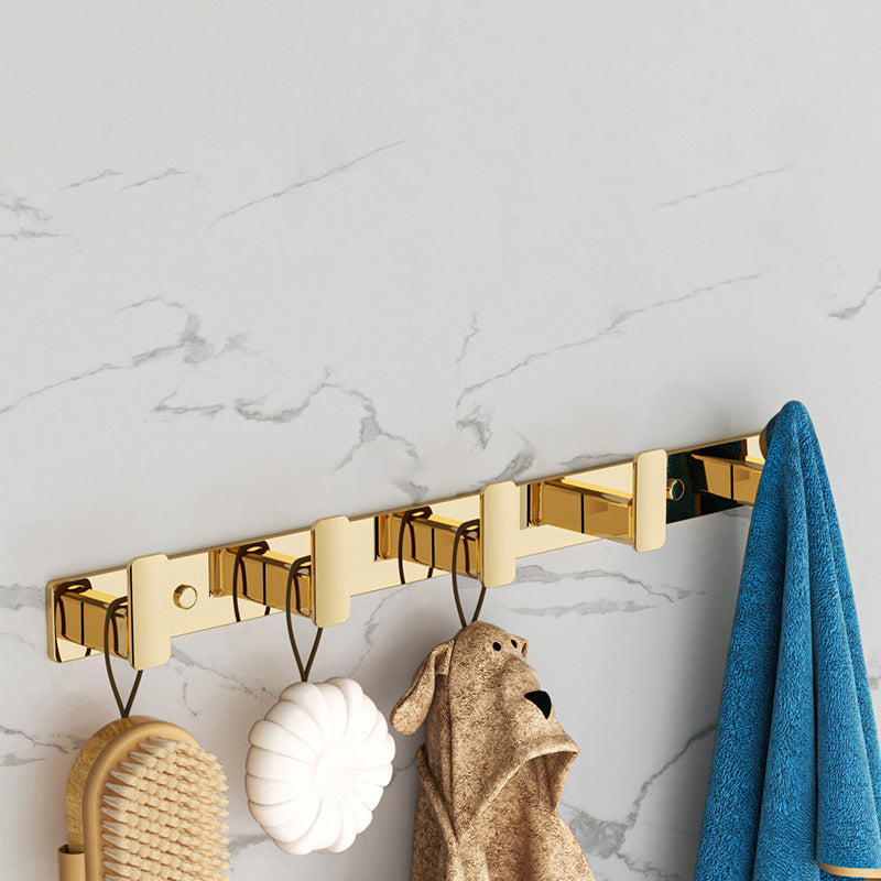 BowLift | Modern Towel Bar Bathroom Hardware Set Bathroom Shelf Gold Bathroom Accessories Set
