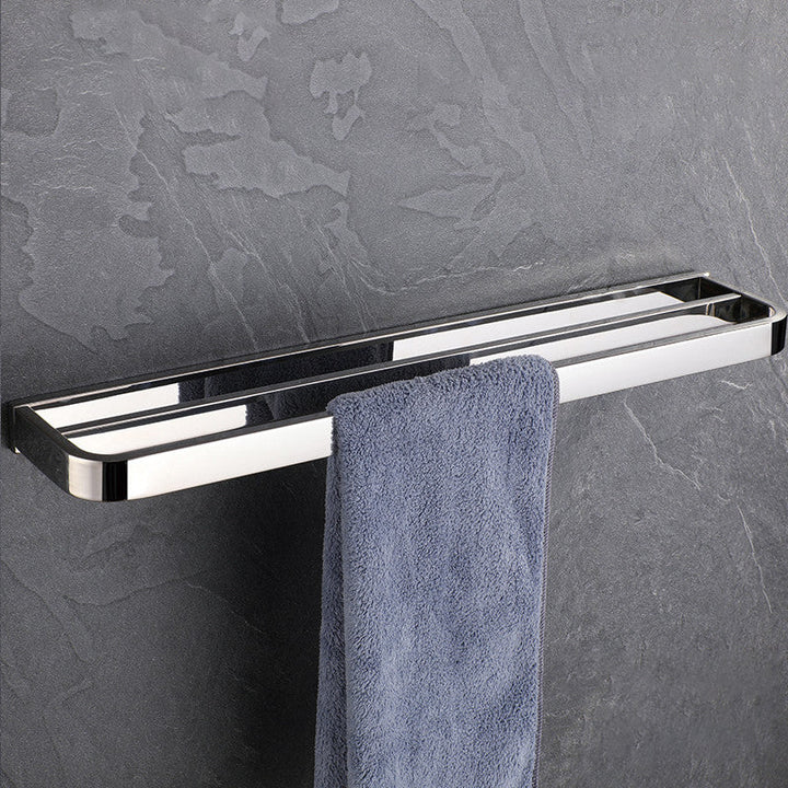 BowLift | Modern Bathroom Element Set Paper Holder Gray Towel Bar Bathroom Accessory Set