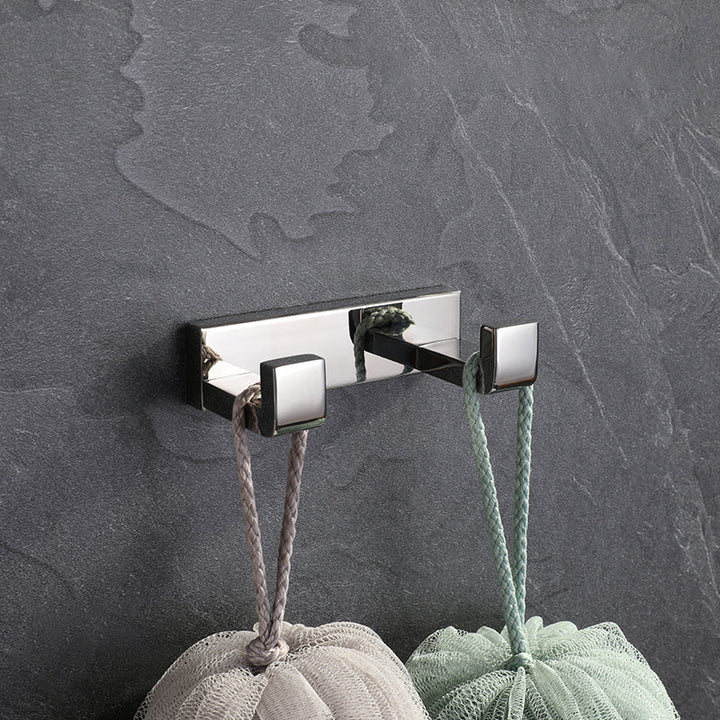 BowLift | Modern Bathroom Element Set Paper Holder Gray Towel Bar Bathroom Accessory Set