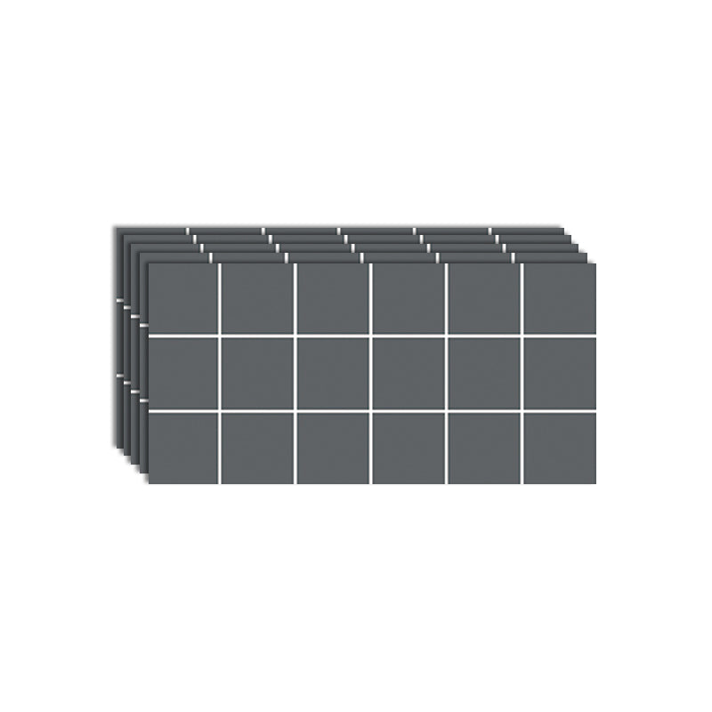 BowLift | Modern Peel & Stick Field Tiles Plastic Rectangular Grid 5-Pack Wallpaper for the Kitchen