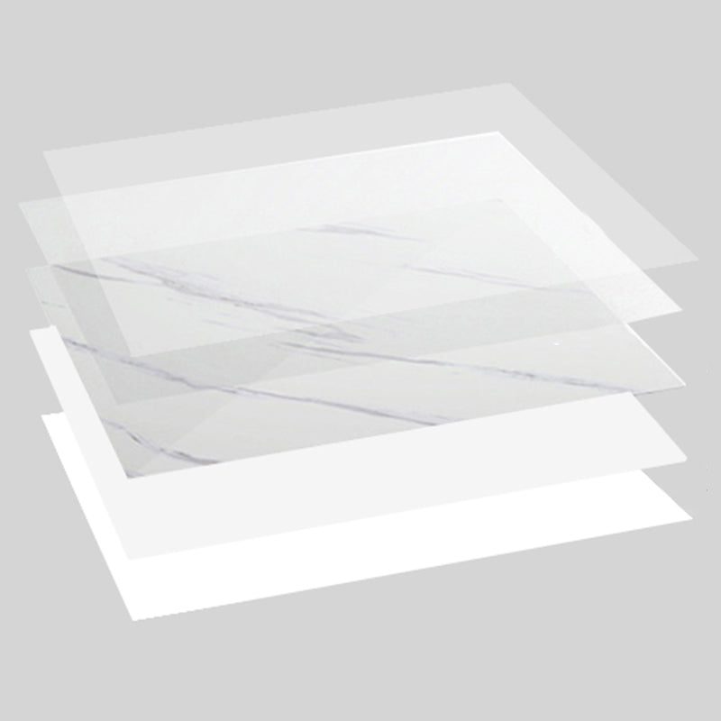 BowLift | Modern Peel & Stick Field Tiles Plastic Rectangular Grid 5-Pack Wallpaper for the Kitchen