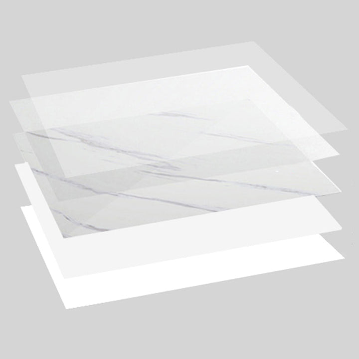 BowLift | Modern Peel & Stick Field Tiles Plastic Rectangular Grid 5-Pack Wallpaper for the Kitchen