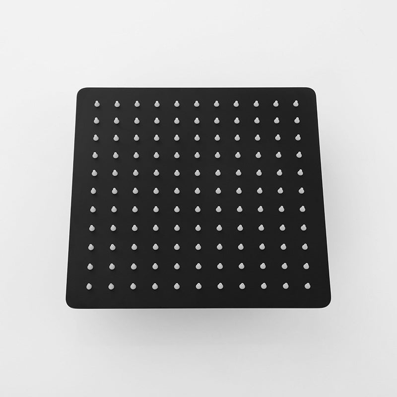 BowLift | Stainless Steel Square Shower Head Standard Spray Pattern Wall Mounted Shower Head