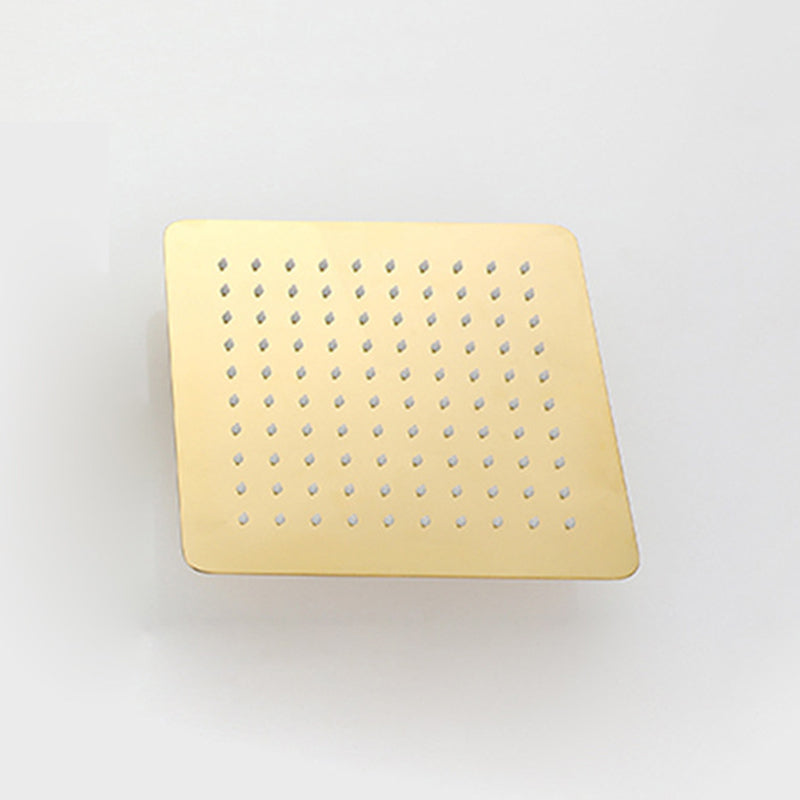 BowLift | Stainless Steel Square Shower Head Standard Spray Pattern Wall Mounted Shower Head