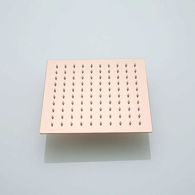 BowLift | Stainless Steel Square Shower Head Standard Spray Pattern Wall Mounted Shower Head