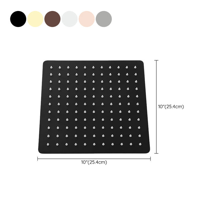 BowLift | Stainless Steel Square Shower Head Standard Spray Pattern Wall Mounted Shower Head