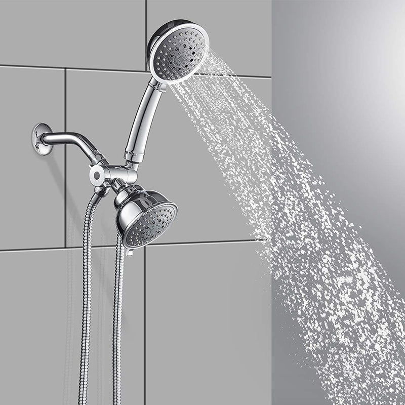 BowLift | Traditional Style Shower Head Double Bathroom Shower Heads with Round Shape