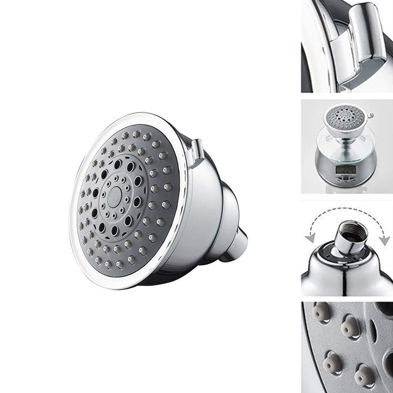 BowLift | Traditional Style Shower Head Double Bathroom Shower Heads with Round Shape