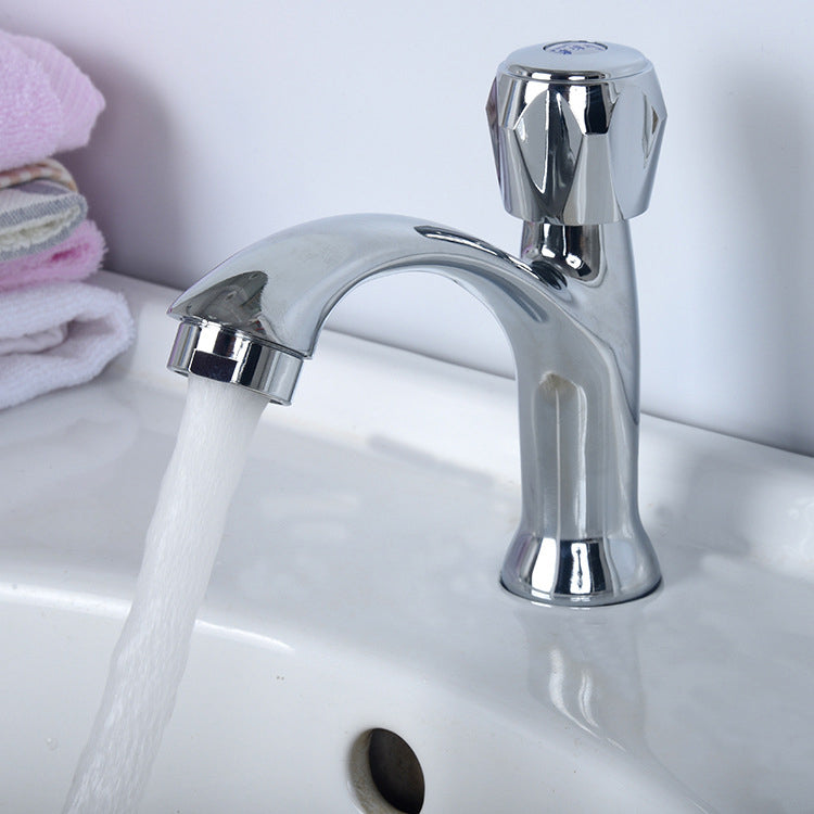 BowLift | Modern Vessel Faucet Stainless Steel Low Arc Sink Faucet