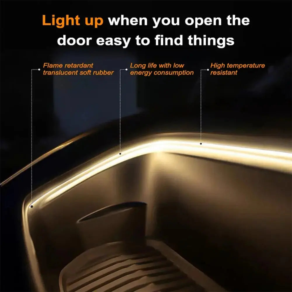 BowLift | LED light strip for the trunk – flexible, waterproof interior lighting