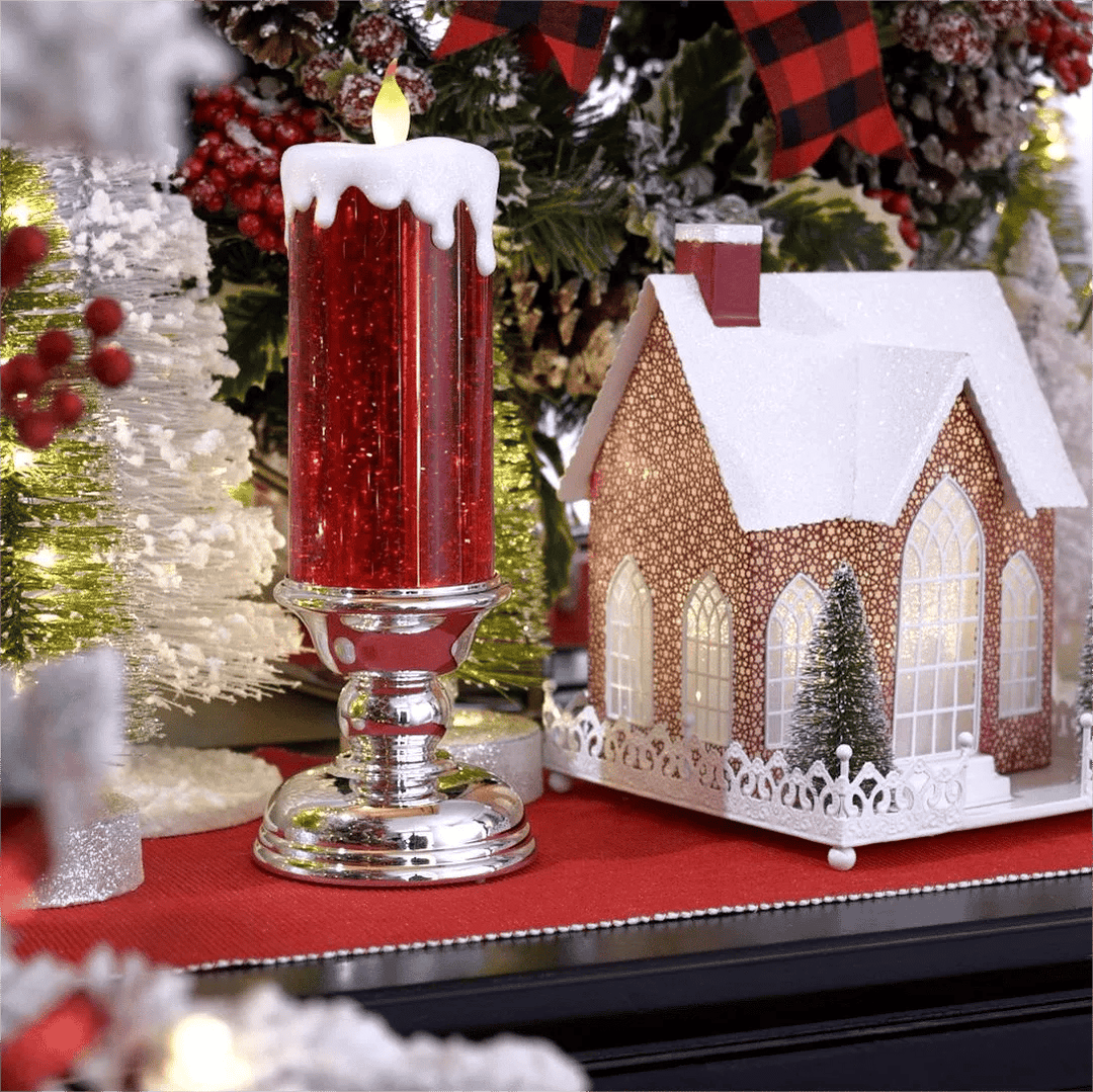 BowLift | LED Christmas Candles  With Pedestal