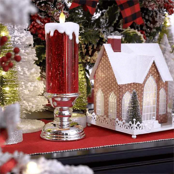 BowLift | LED Christmas Candles  With Pedestal