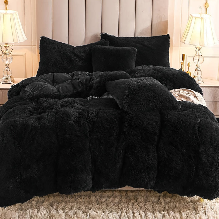 BowLift | Ultra Soft Plush Duvet Cover Set with Zipper - Luxury & Comfort