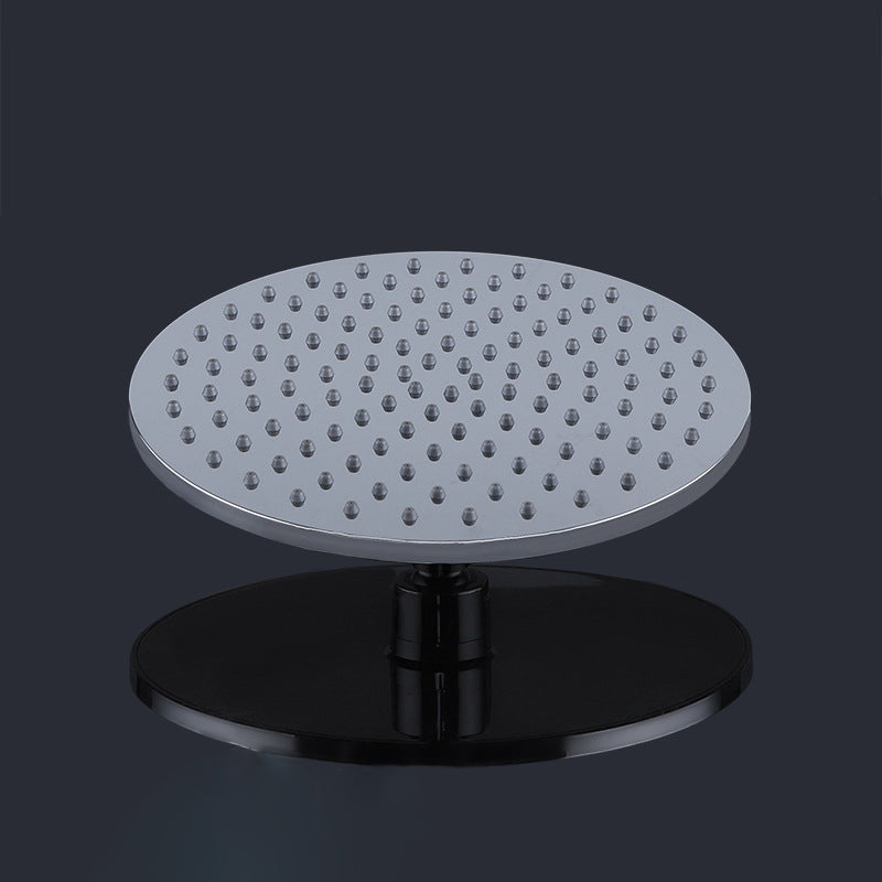 BowLift | Contemporary Rainfall Shower Head Combo Round Single Spray Shower Combo