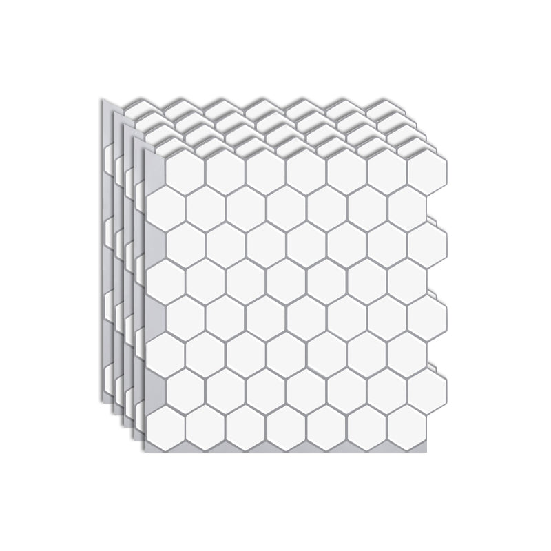 BowLift | Hexagon Wall Tile Fat Resistant Steel and Kitchen Paper Wallpaper