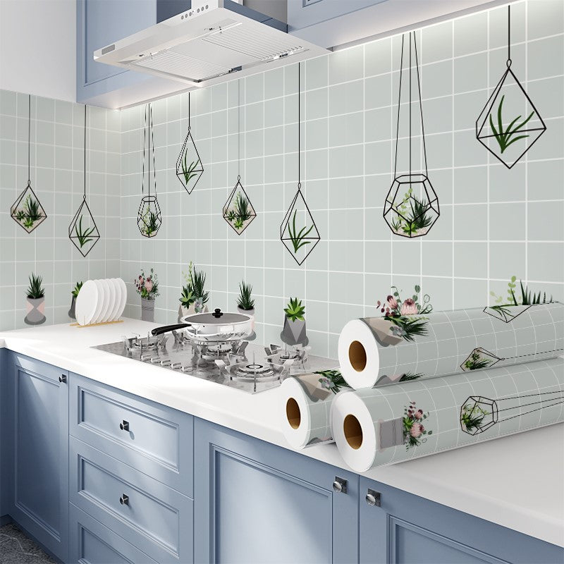 BowLift | Modern Peel & Stick Mosaic Tiles Plastic Grid Peel and Stick Backsplash for the Kitchen
