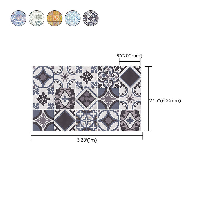BowLift | Kitchen wall tile Peel and stick Floral pattern wallpaper