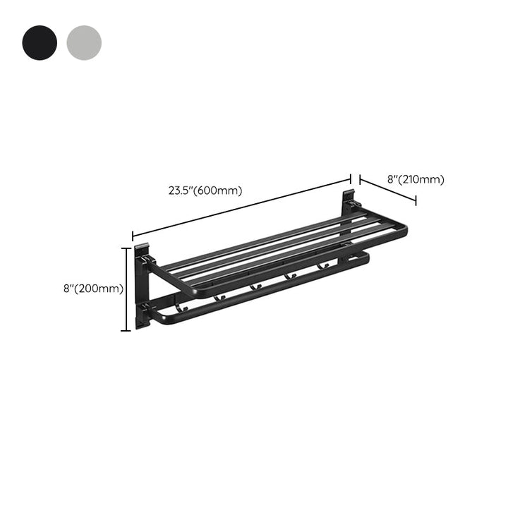 BowLift | Modern Bathroom Set Paper Holder 5-Piece Bathroom Hardware Set