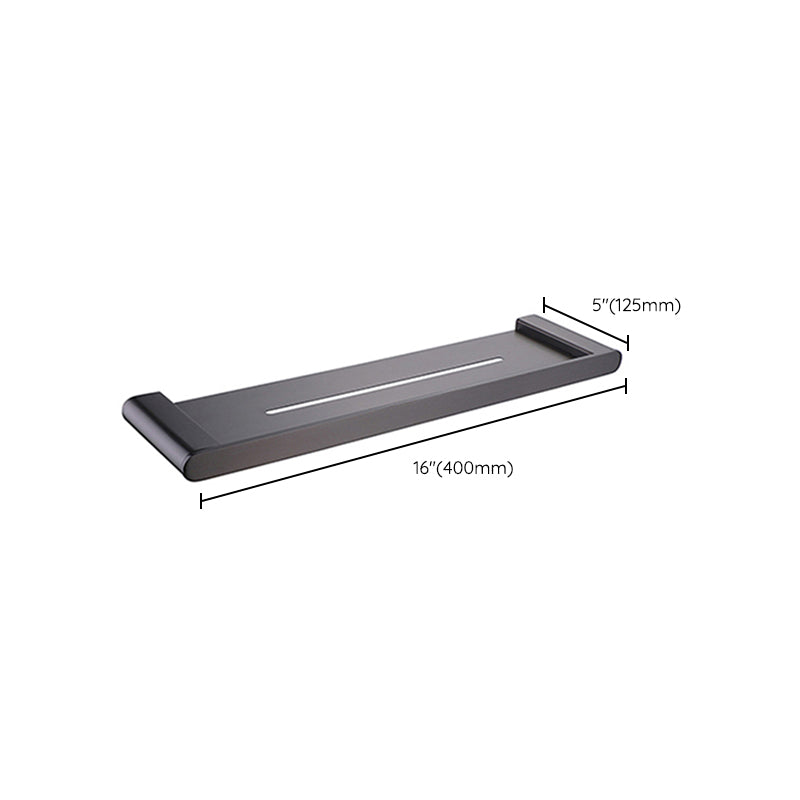 BowLift | Dark gray modern bathroom accessory set stainless steel bathroom accessory set