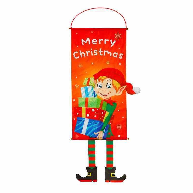 BowLift | Merry Christmas Door Banner Hanging Ornament