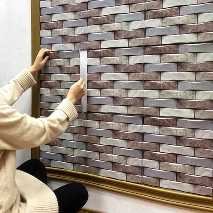 BowLift | Modern PVC Field Tile/Single Tile Rectangular Peel and Stick Wall Tile